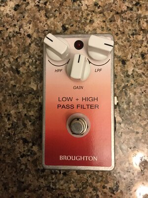 Broughton Audio High/low pass Filter, Minifooger Delay