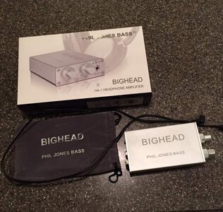 Phil Jones Bass Bighead Headphone amp, Preamp, and interface