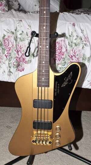 PRICE DROP,  Your Choice, SEE INSIDE, Huge Drop,Rare Gibson Gold 50th Anniversary T Bird New: 10/10