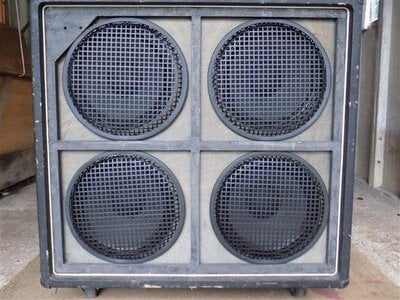 H/H 4 x 12 Straight Front 300W Guitar/Bass Speaker Cab - Celestion GT-T 75W Speakers!