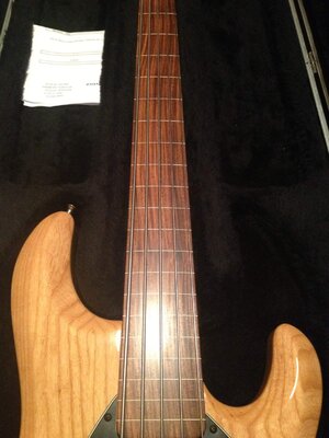 Price Drop- 1999 EBMM Stingray 5 Lined Fretless