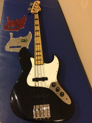 2004 Fender Geddy Lee Jazz cij, upgrades