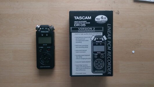 Tascam DR-05 handheld recorder