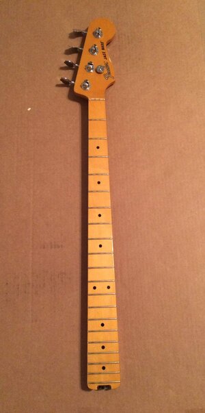 Fender Modern Player Satin Jazz bass neck