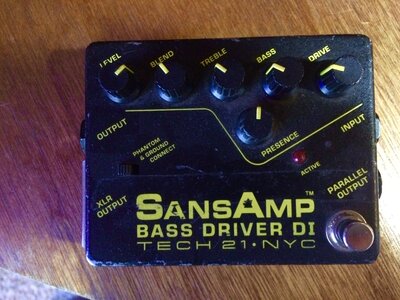 Tech 21 SansAmp Bass Driver DI