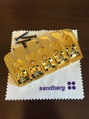 Original Sandberg (Germany) GOLD hardware set