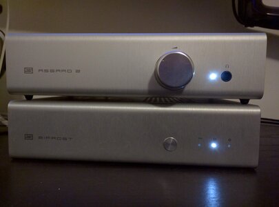 Schiit Amplifier Stack and Beyerdynamic DT 990 Premiums