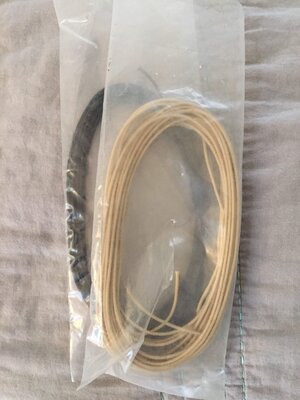 Vintage cloth wire