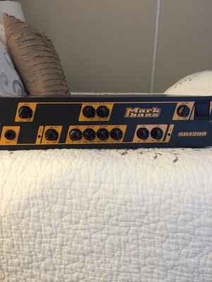 Markbass SD 1200 for  your Monique M700 power amp