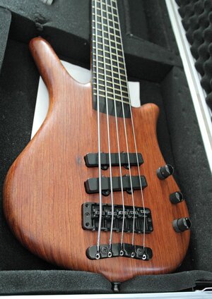 2003 Warwick Thumb bass 5 NT with flight case