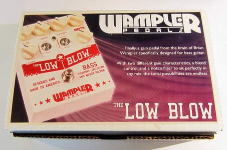 Wampler Low Blow NIB