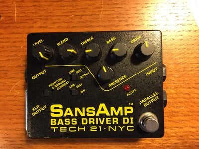 Sansamp BDDI Bass Driver