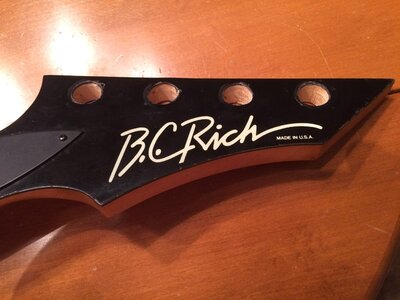 BC RICH USA NECK