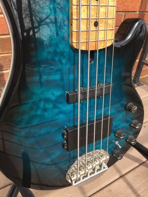 *PRICE DROP* - 1998 Lakland 55-94 Deluxe - Barts - Tealburst