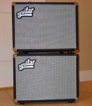 Two Aguilar DB112 DB 112 Speaker Cabs Black with Tweeter $380 Each