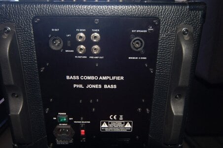 Phil Jones Suitcase Compact BG-400 & C-4 Extension Cab!