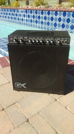 1990 Gallien Krueger 200MB Combo amp - CLEAN