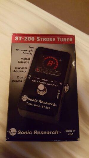 Sonic Research ST-200 Turbo Tuner