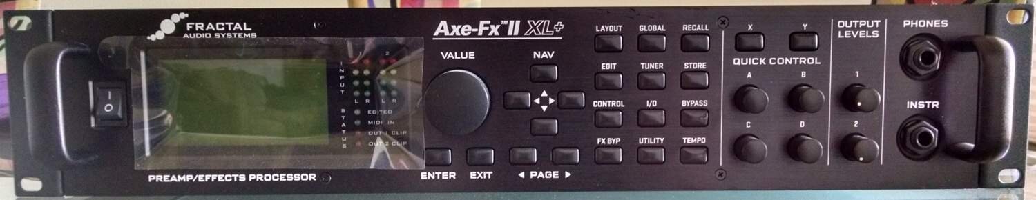 Fractal Audio Axe-FX II XL+ - Newest Fractal Version