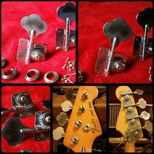 Fender 70s Style (Relic'ed) and Old 70s/80s Japanese Tuning Machines