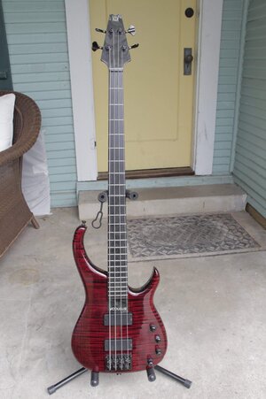 Modulus Quantum 4 Q4, 2004, Black Cherry Quilt, Fantastic Player