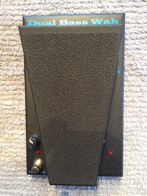 Morley dual bass wah