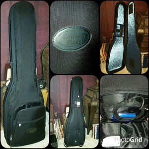 Reunion Blues Continental Midnight Gig Bag for or Towards a Levy's or Blues Leather Bag