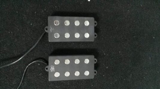 MEC MM Pickups and MEC 2 Band Preamp