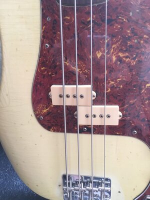 Price Drop!! Olympic White Relic'd Precision Bass by Dave Seuferling