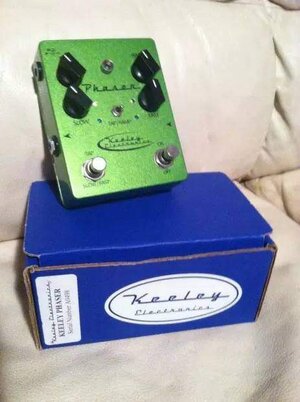 KEELEY ANALOG PHASER PEDAL-MINT