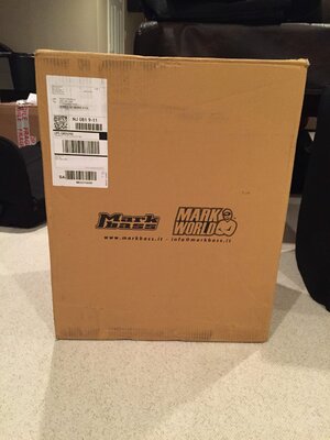 Markbass 102P 8ohm cabinet brand new in box never opened