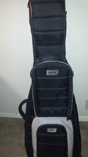 MONO M80 DUAL BASS BAG W/ MONO TICK