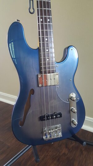 Fender CIJ Thinline P. 1.5" nut, light, awesome!