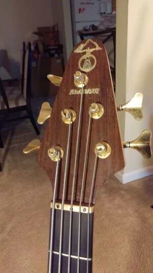 Price Reduced - Alembic Epic 5 String Wenge Top 1995 Great Condition