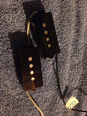 Fralin P bass pickups