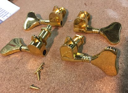 Tuners: Gold Spector Schallers & Gotoh 2+2, chrome 4 inline