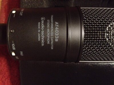 Audio Technica 4033a microphone Price Drop