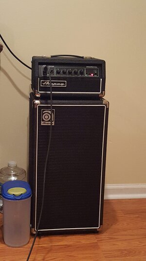 AMPEG Micro-CL 2x10 Bass Stack GREAT CONDITION