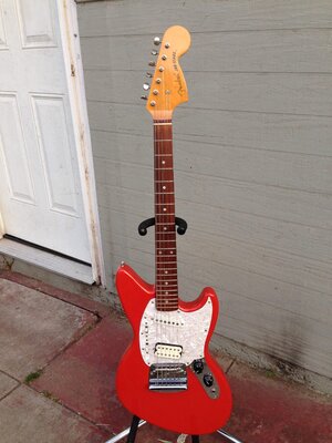 Fender Jagstang 2002 Fiesta Red Japan