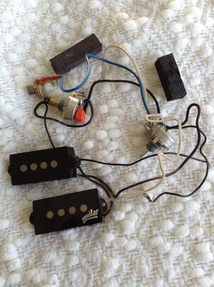 Aguilar AG 4-p hot P pickups