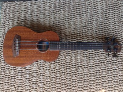 Kala Ubass  (fretted) - solid mahogany - Make me an offer/trade