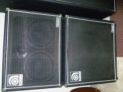 AMPEG SVT USA STACK OR SINGLE CABS 2x10 AND 1x15 WEST ALABAMA