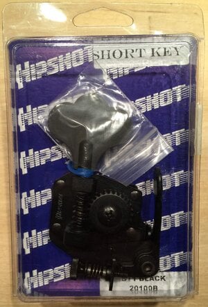 Hipshot BT1 Xtender Short Key in Black