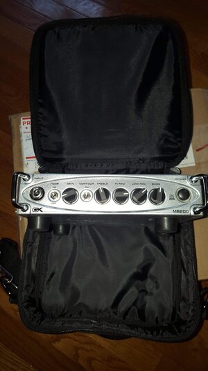 GK MB200 with case USA made "$225.00 shipped conus"