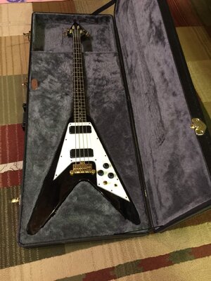 Epiphone Korina Flying V Bass