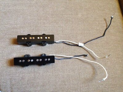 FRALIN split coil jazz bass set