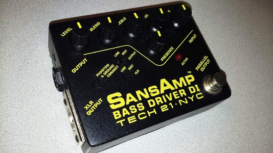 Tech21 Sansamp Bass Driver DI / BDDI, Perfect