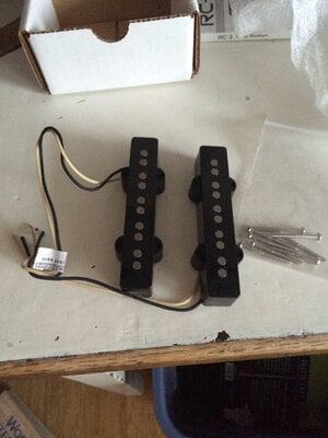 Fralin 5 string jazz pickups