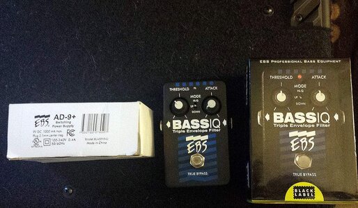 EBS BassIQ w/Power Supply