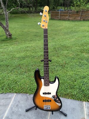 2002 Fender American Jazz Bass w/ USACG P Neck